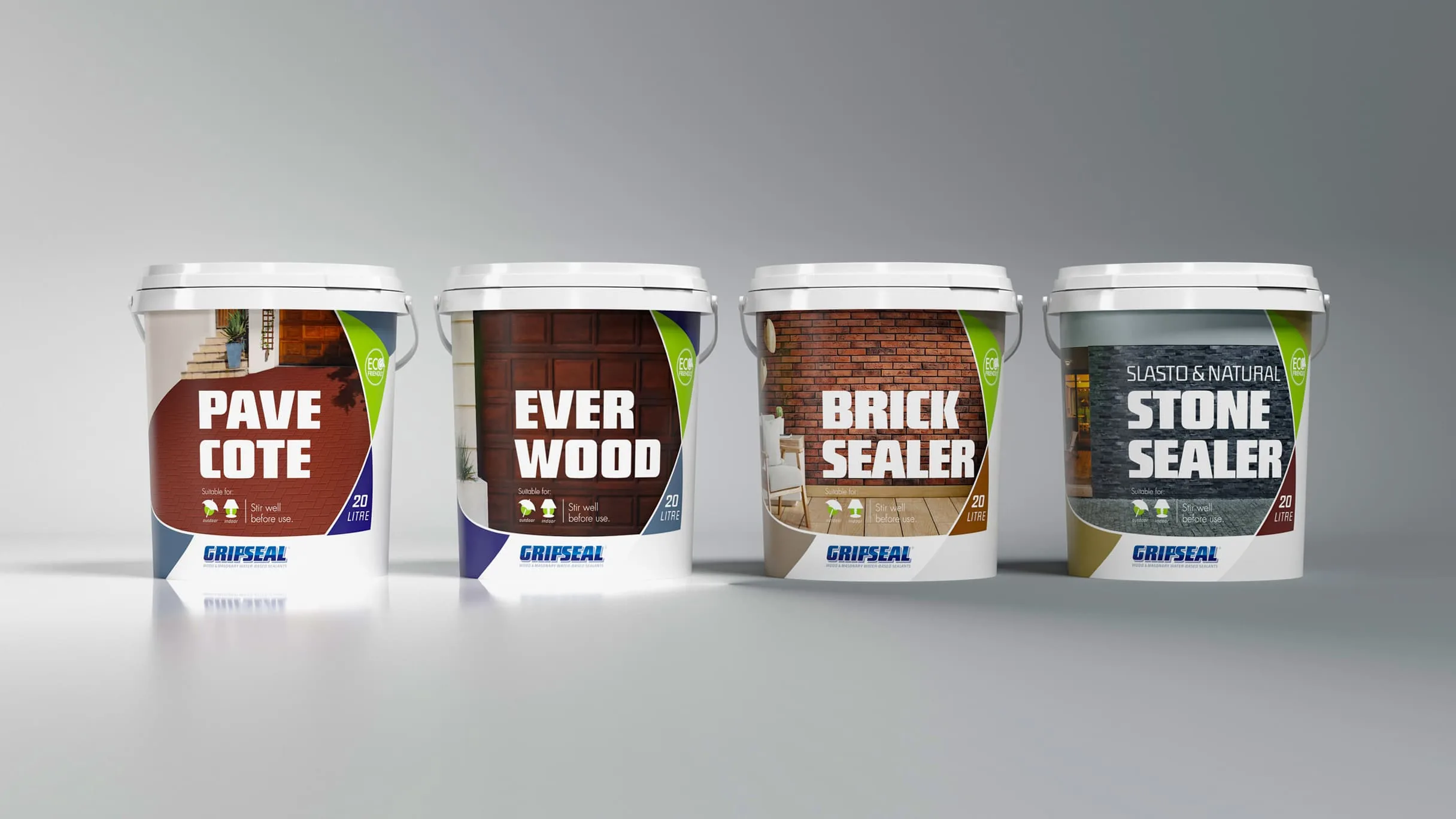 Authored 3D visualisation of GripSeal's proprietary bottle family