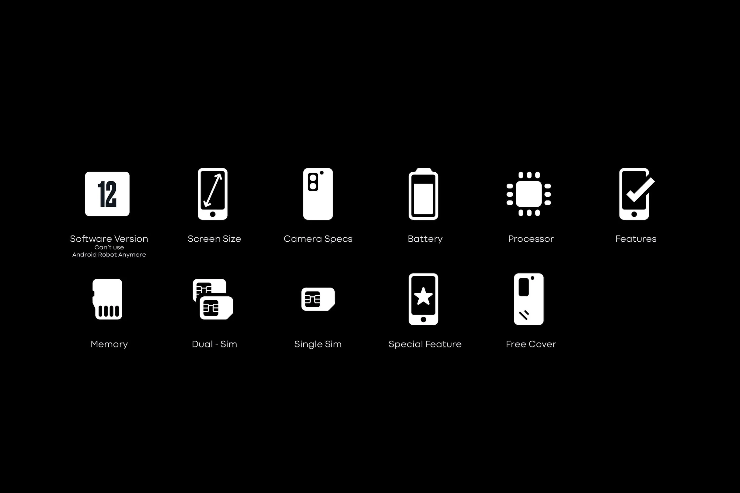 Stylo Mobile · retained icon-family evidence