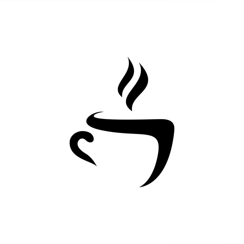 Titanium Coffee Cup Icon