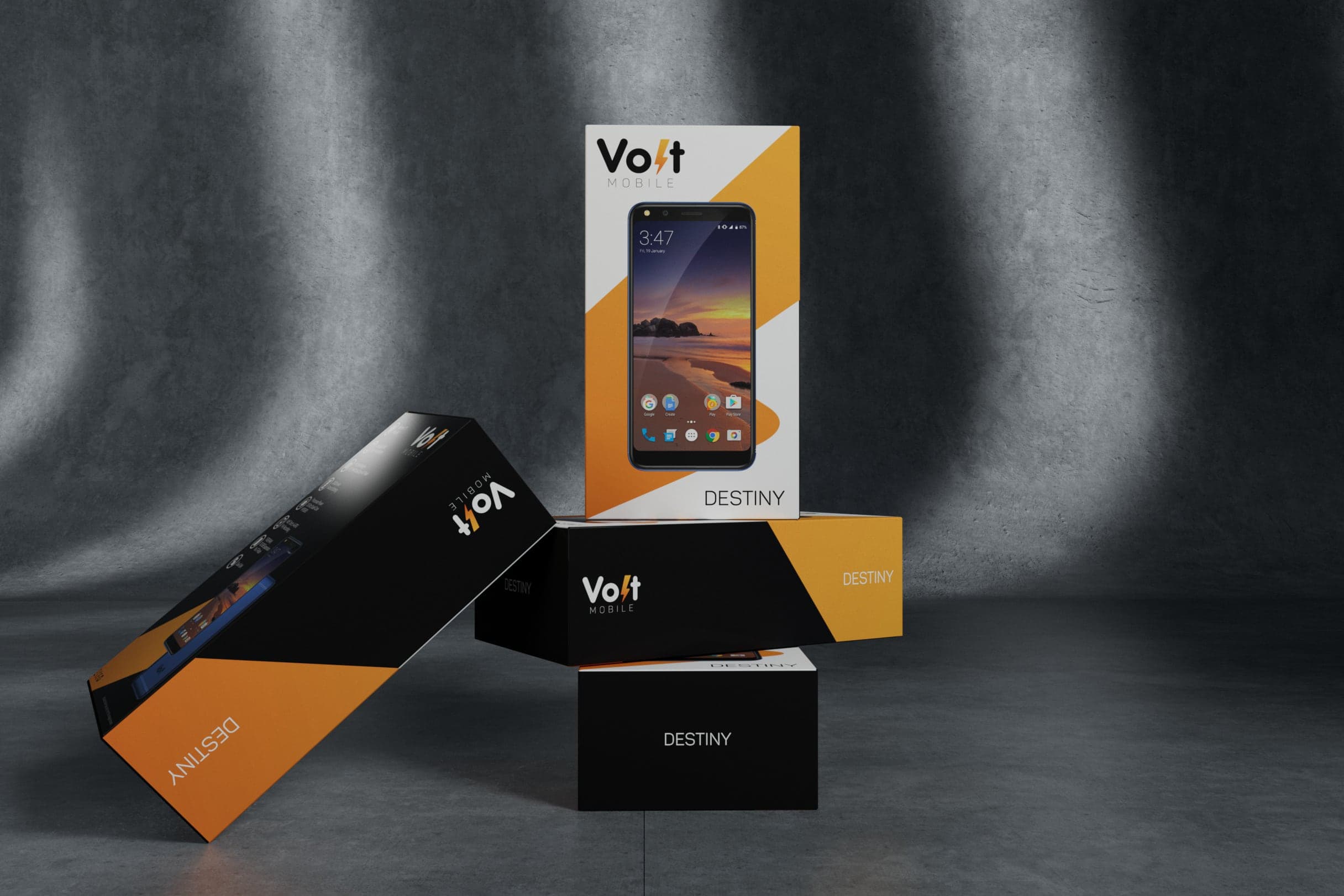 Volt Mobile Brand Identity